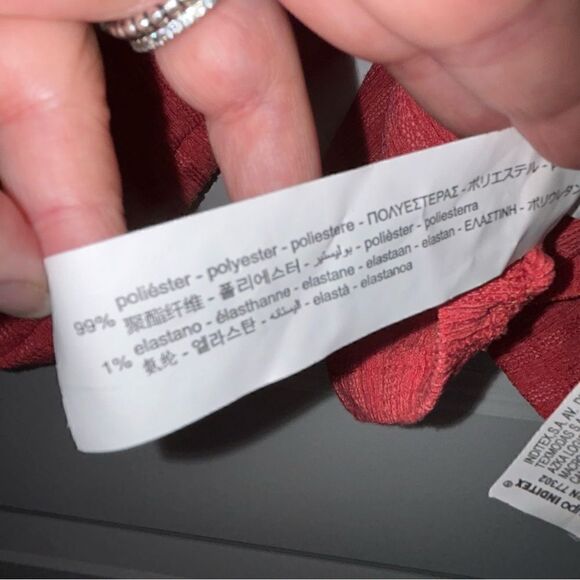 Zara Textured Balloon Puff Sleeve Top - Picture 9 of 11